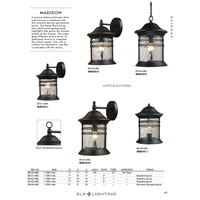 Spark & Spruce 24312-MB View 1 Light 11 inch Matte Black Outdoor Sconce alternative photo thumbnail