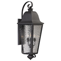 Spark & Spruce 24649-C Brant 4 Light 37 inch Charcoal Outdoor Sconce thumb