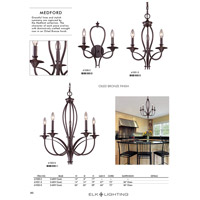 Spark & Spruce 20449-OB Dixon 3 Light 14 inch Oiled Bronze Chandelier Ceiling Light in Recessed Adapter Kit 61031-3-la_col01.jpg thumb
