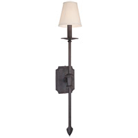 Spark & Spruce 23871-FI Tabitha 1 Light 5 inch French Iron Wall Sconce Wall Light thumb