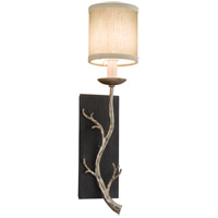 Spark & Spruce 23874-GA Camilla 1 Light 5 inch Graphite And Silver Leaf Wall Sconce Wall Light thumb