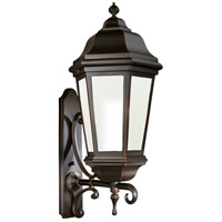 Spark & Spruce 23857-ABCS Clay 1 Light 44 inch Antique Bronze Outdoor Wall Lantern Fluorescent thumb