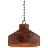 Spark & Spruce 20207-RP Cliff 5 Light 32 inch Rust Patina Chandelier Ceiling Light photo thumbnail