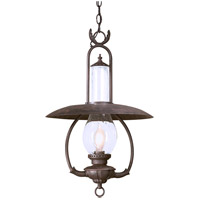Spark & Spruce 20359-OBCS Frost 1 Light 16 inch Old Bronze Pendant Ceiling Light thumb