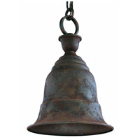 Spark & Spruce 20115-CR Louise 1 Light 11 inch Cenntinial Rust Outdoor Hanging Lantern in Fluorescent thumb