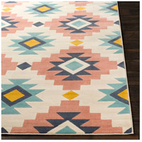 Spark & Spruce 25040-A Alder 87 X 31 inch Aqua/Coral/Beige/Charcoal/Mustard Rugs, Runner cit2305-front.jpg thumb