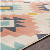 Spark & Spruce 25039-A Alder 36 X 24 inch Aqua/Coral/Beige/Charcoal/Mustard Rugs, Rectangle cit2305-texture.jpg thumb