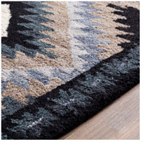 Spark & Spruce 20587-TG Bismuth 90 X 60 inch Teal/Taupe/Medium Gray/Denim/Navy/Ivory/Cream Rugs dna1006-texture.jpg thumb