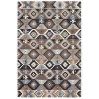 Spark & Spruce 20590-TG Bismuth 90 X 60 inch Teal/Medium Gray/Denim/Navy/Taupe/Cream/Camel Rugs thumb