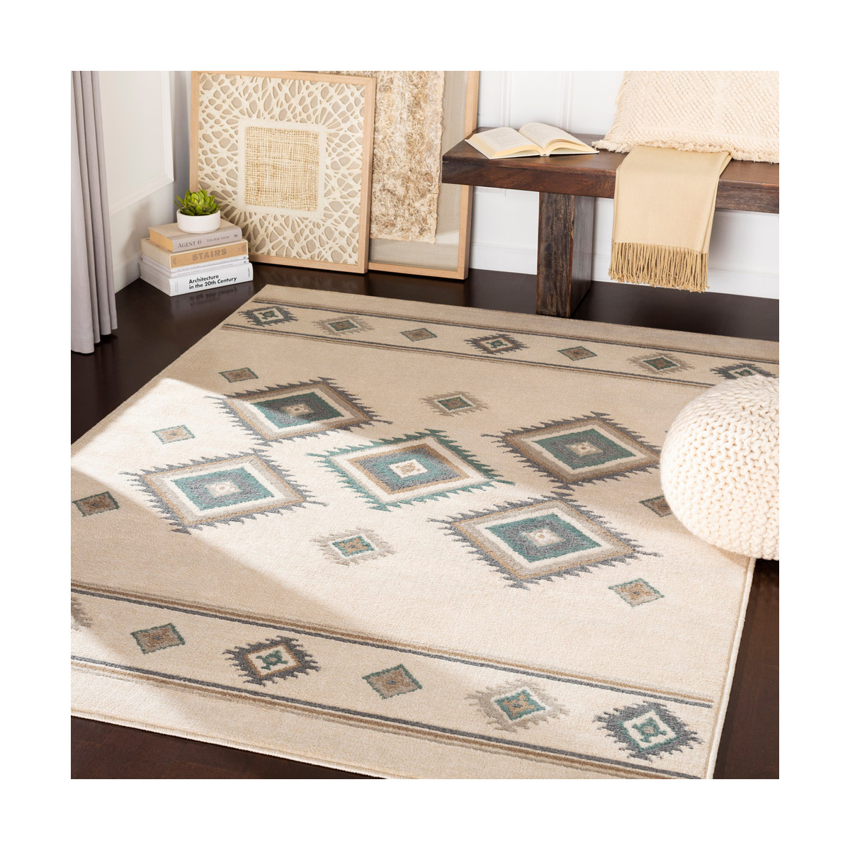 Spark & Spruce 20744TG Hailey Area Rug eBay