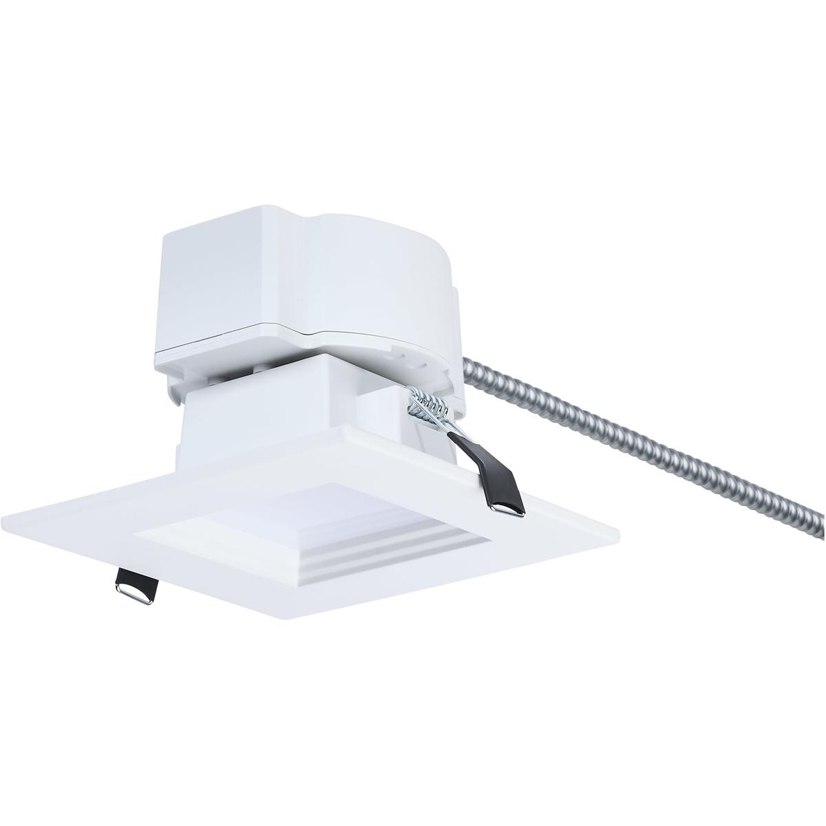 13.5W Field Selectable LED 4-Inch Commercial Downlight Square 120-347 Volt