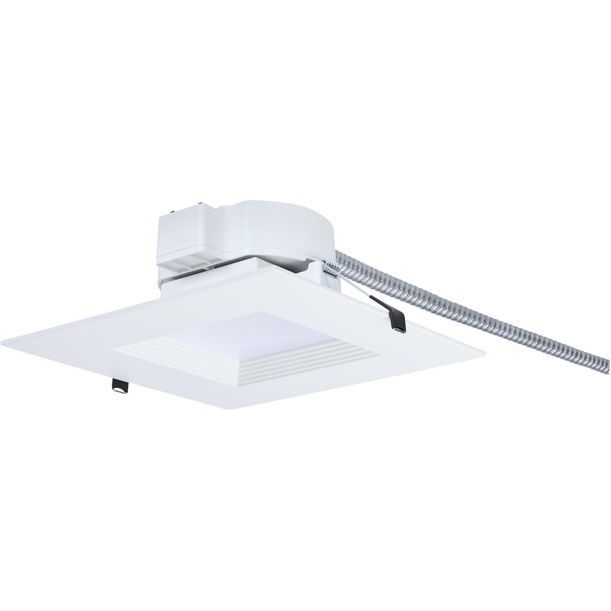 25.5W Field Selectable LED 8-Inch Commercial Downlight Square 120-347 Volt