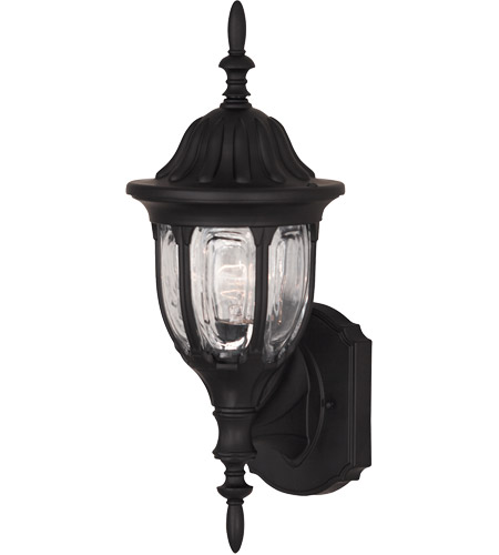 Savoy House 5-2846-BK Exterior Collections 1 Light 18 inch Black Outdoor Wall Lantern photo