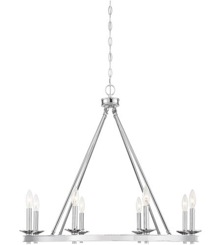 Savoy House 1-308-8-109 Middleton 8 Light 33 inch Polished Nickel Chandelier Ceiling Light, Essentials photo
