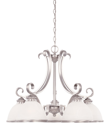 Willoughby 5 Light Chandeliers in Pewter 1 5776 5 69