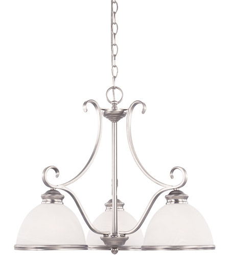 Willoughby 3 Light Chandeliers in Pewter 1 5777 3 69