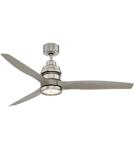 Savoy House 60-5025-3SV-SN La Salle 60 inch Satin Nickel with Silver Blades Ceiling Fan photo