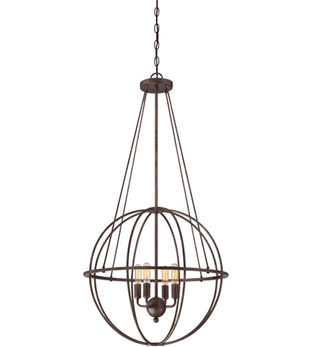 Savoy House 7-581-4-42 Elgin 4 Light 20 Inch Galaxy Bronze Pendant 