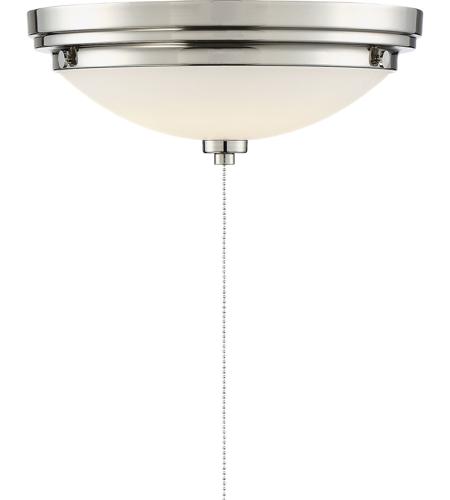 Savoy House FLG-106-109 Lucerne LED Polished Nickel Fan Light Kit photo