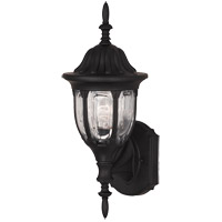 Savoy House 5-2846-BK Exterior Collections 1 Light 18 inch Black Outdoor Wall Lantern photo thumbnail