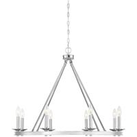 Savoy House 1-308-8-109 Middleton 8 Light 33 inch Polished Nickel Chandelier Ceiling Light, Essentials photo thumbnail