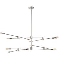 Savoy House 1-7001-12-109 Lyrique 12 Light 54 inch Polished Nickel Chandelier Ceiling Light photo thumbnail