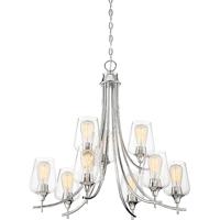Savoy House 1-4033-9-11 Octave 9 Light 30 inch Polished Chrome Chandelier Ceiling Light, Essentials alternative photo thumbnail