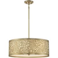Savoy House 1-7500-4-171 New Haven 4 Light 22 inch New Burnished Brass Pendant Ceiling Light 1-7500-4-171_C.jpg thumb
