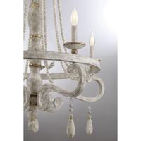 Savoy House 1-9993-5-155 Helena 5 Light 28 inch Provence with Gold Accents Chandelier Ceiling Light alternative photo thumbnail