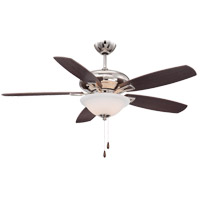 Savoy House 52-831-5RV-109 Mystique 52 inch Polished Nickel with Chestnut and Teak Blades Ceiling Fan photo thumbnail