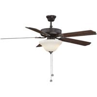 Savoy House 52-ECM-5RV-13 First Value 52 inch English Bronze with Walnut and Chestnut Blades Ceiling Fan in Cream Marble photo thumbnail