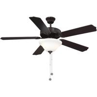 Savoy House 52-ECM-5RV-13 First Value 52 inch English Bronze with Walnut and Chestnut Blades Ceiling Fan in Cream Marble alternative photo thumbnail