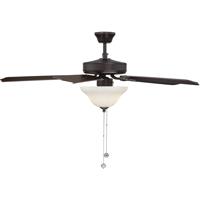 Savoy House 52-ECM-5RV-13 First Value 52 inch English Bronze with Walnut and Chestnut Blades Ceiling Fan in Cream Marble alternative photo thumbnail