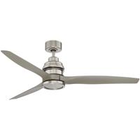 Savoy House 60-5025-3SV-SN La Salle 60 inch Satin Nickel with Silver Blades Ceiling Fan alternative photo thumbnail