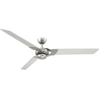 Savoy House 62-5085-3SV-SN Monfort 62 inch Satin Nickel with Silver Blades Ceiling Fan photo thumbnail