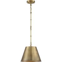 Savoy House 7-132-1-322 Alden 1 Light 12 inch Warm Brass Pendant Ceiling Light, Essentials photo thumbnail