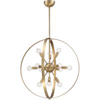 Savoy House 7-6098-12-322 Marly 12 Light 25 inch Warm Brass Chandelier Ceiling Light, Essentials photo thumbnail