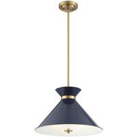 Savoy House 7 2416 3 161 Lamar 3 Light 18 Inch Navy Blue Brass