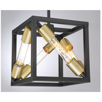 Moritz LED 10 inch English Bronze/Warm Brass Covertible SemiFlush Ceiling  Light, Convertible
