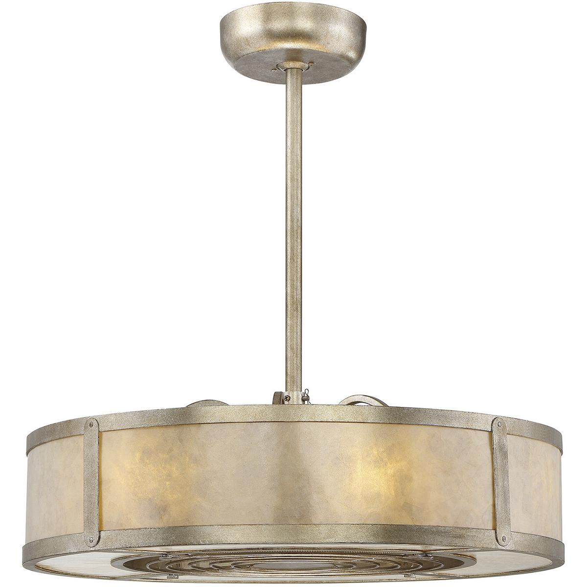 Savoy House 26335FD272 Vireo 14 inch Silver Dust with Silver Blades Fan DLier AirIonizing