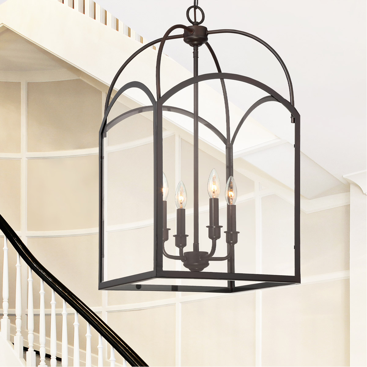 Savoy House Lighting 3 3056 4 13 Garrett Foyer Pendant English