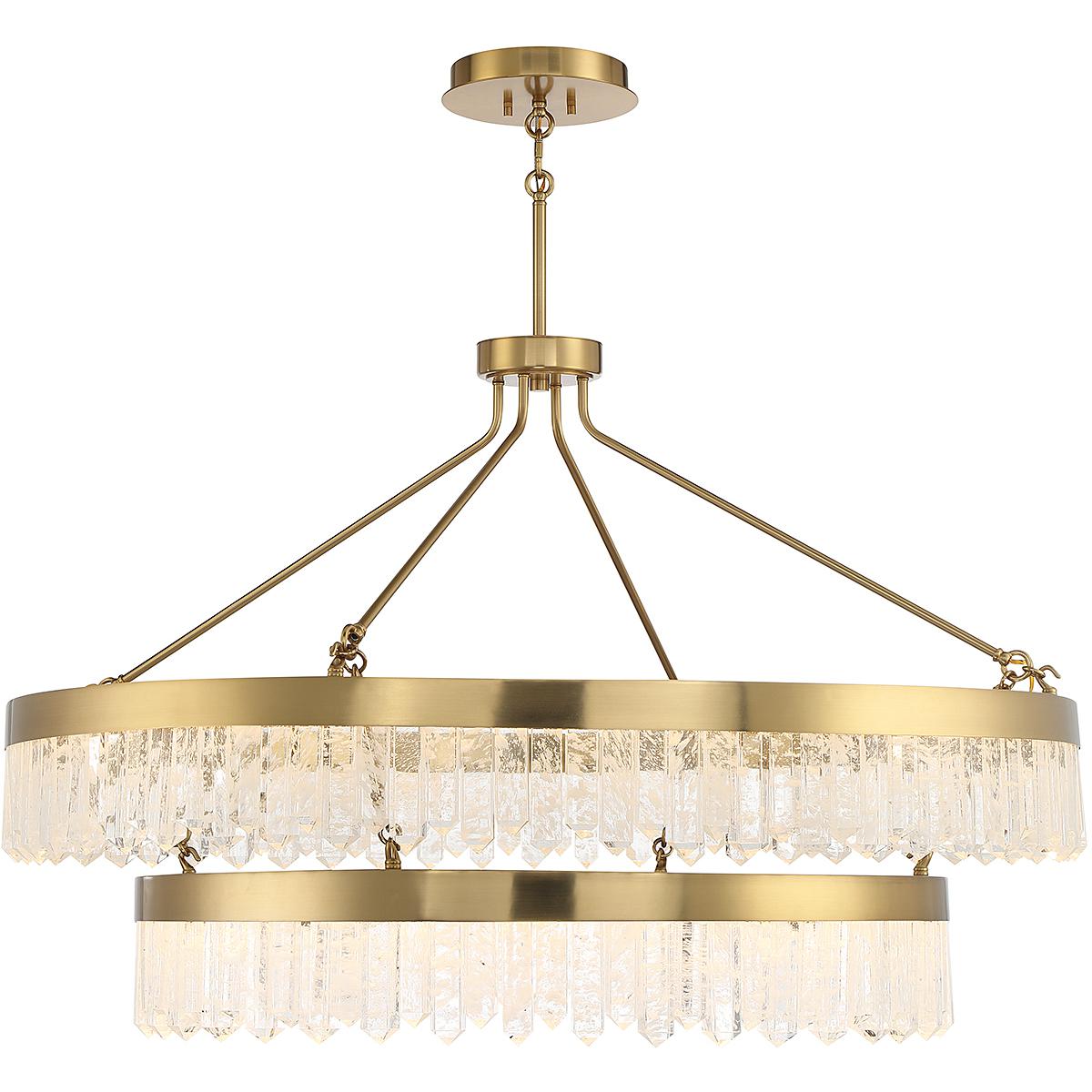 Savoy House 7-1622-117-322 Landon LED 45 inch Warm Brass Pendant Ceiling Light