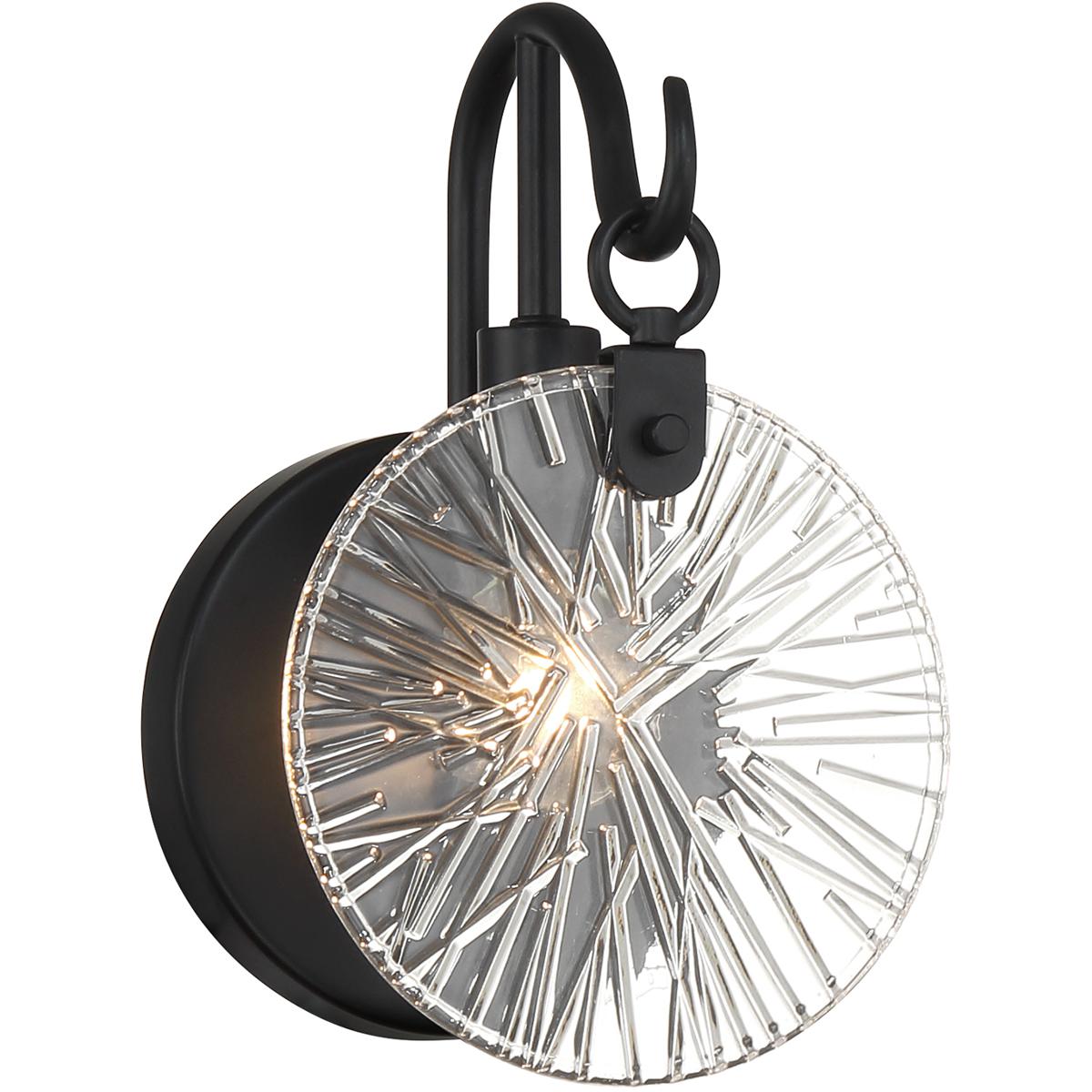 Savoy House 9-3981-1-BK Addison 1 Light 5.75 inch Black Bathroom Vanity Light Wall Light