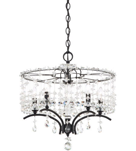 schonbek black chandelier