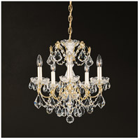 Schonbek 1704-40 Century 5 Light 17 inch Silver Chandelier Ceiling Light in Polished Silver alternative photo thumbnail
