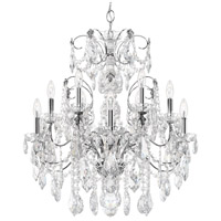 Schonbek 1712-40 Century 12 Light 30 inch Silver Chandelier Ceiling Light in Polished Silver photo thumbnail