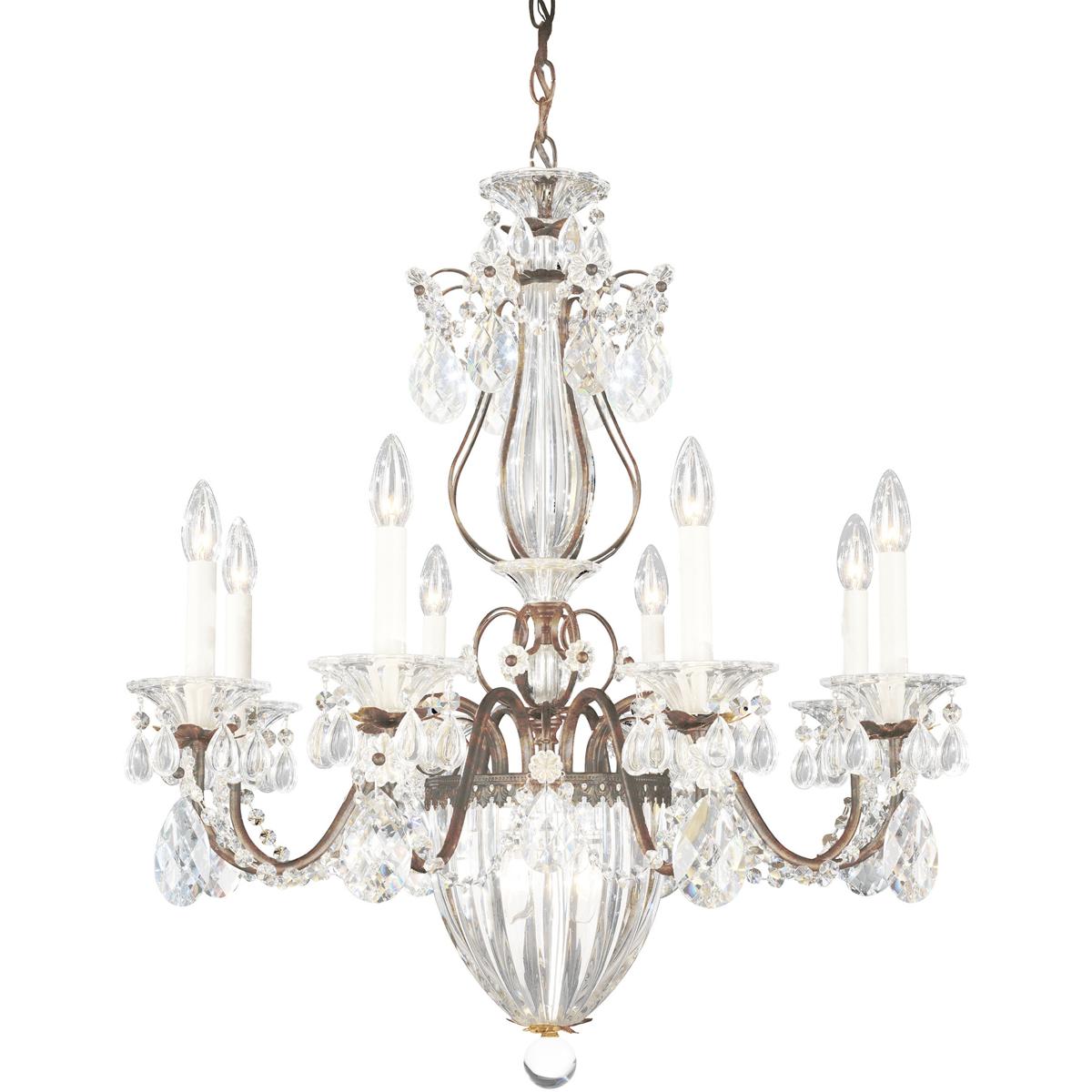 Schonbek 1248-76S Bagatelle 11 Light 26.5 inch Heirloom Bronze Chandelier Ceiling Light in Swarovski
