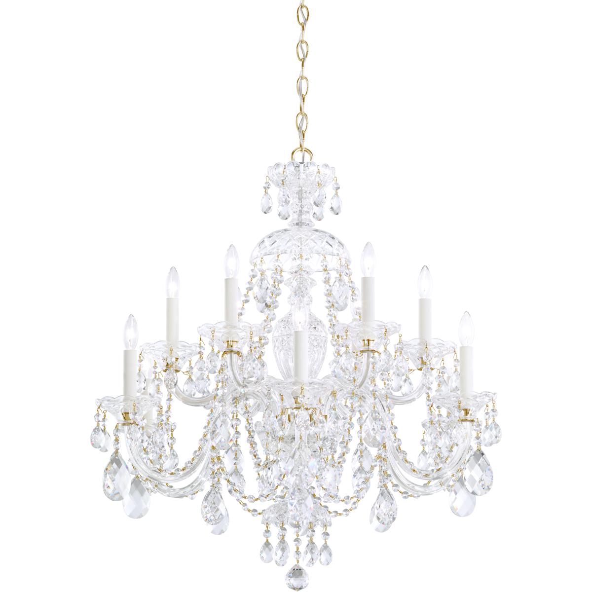 Schonbek 3601-211S Sterling 12 Light 29 inch Aurelia Chandelier Ceiling Light in Swarovski