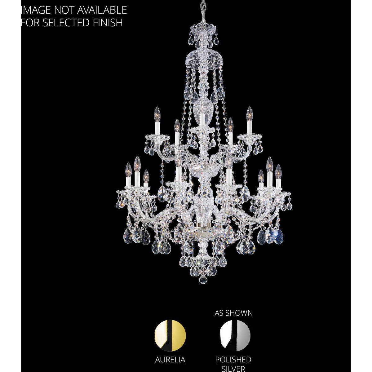 Schonbek 3608-211R Sterling 15 Light Aurelia Chandelier Ceiling Light