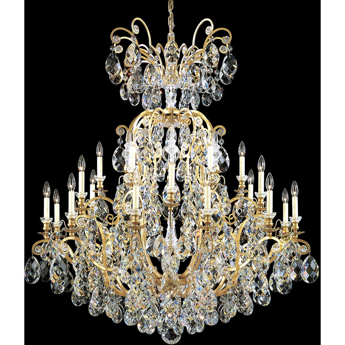 Schonbek 3774-26R Signature Legacy Renaissance 25 Light 45 inch French Gold Chandelier Ceiling Light in Radiance